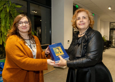 Donation of Prof. Lazar Nikolov’s book “Stories About the Experience” to the “Peyo Yavorov” District Library, Burgas