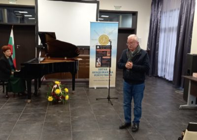 Premiere in Burgas of Prof. Venko Aleksandrov’s book “Mozart Through the Eyes of a Doctor”, part of the accompanying program of the Summer Academy of Arts